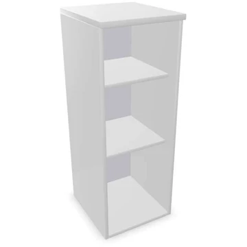 Irodai szekrény - polc, hosszabbító, ma x sz x mé: 1070 x 400 x 445 mm, színe világosszürke