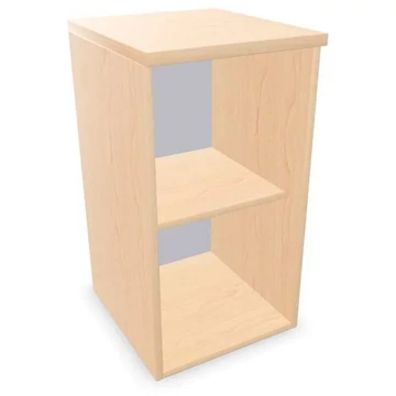 Irodai szekrény - polc, hosszabbító, ma x sz x mé: 740 x 400 x 445 mm, juhar színű