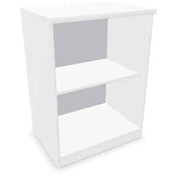 Irodai szekrény - polcos elem, ma x sz x mé: 825 x 600 x 445 mm, fehér színű