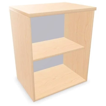 Irodai szekrény - polcos elem, ma x sz x mé: 740 x 600 x 445 mm, juhar színű