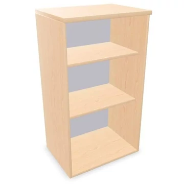 Irodai szekrény - polcos elem, ma x sz x mé: 1070 x 600 x 445 mm, juhar színű