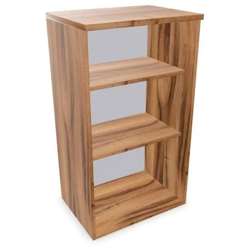 Irodai szekrény - polcos elem, ma x sz x mé: 1070 x 600 x 445 mm, dió színű