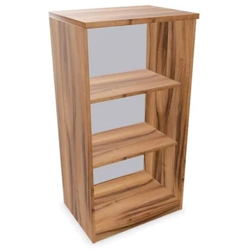 Irodai szekrény - polcos elem, ma x sz x mé: 1155 x 600 x 445 mm, dió színű