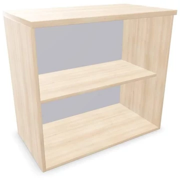 Irodai szekrény - polcos elem, ma x sz x mé: 740 x 800 x 445 mm, akác színű