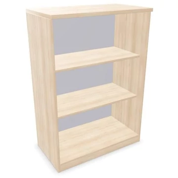 Irodai szekrény - polc, ma x sz x mé: 1155 x 800 x 445 mm, akác színű