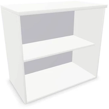 Irodai szekrény - polcos elem, ma x sz x mé: 740 x 800 x 445 mm, fehér színű