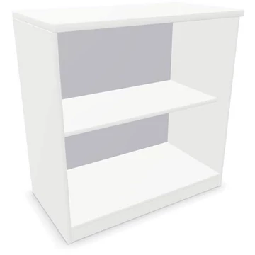 Irodai szekrény - polcos elem, ma x sz x mé: 825 x 800 x 445 mm, fehér színű