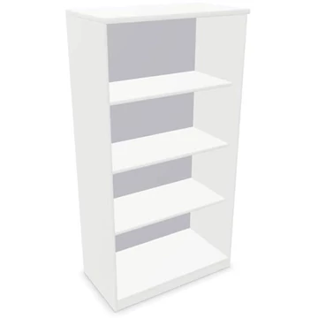 Irodai szekrény - polcos elem, ma x sz x mé: 1545 x 800 x 445 mm, fehér színű