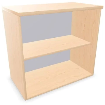 Irodai szekrény - polcos elem, ma x sz x mé: 740 x 800 x 445 mm, juhar színű