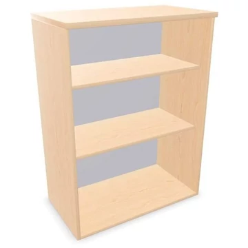 Irodai szekrény - polcos elem, ma x sz x mé: 1070 x 800 x 445 mm, juhar színű
