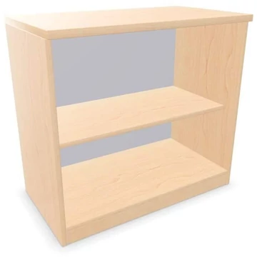 Irodai szekrény - polcos elem, ma x sz x mé: 740 x 800 x 445 mm, juhar színű