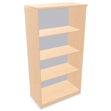 Irodai szekrény - polcos elem, ma x sz x mé: 1545 x 800 x 445 mm, juhar színű