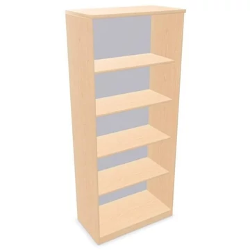 Irodai szekrény - polcos elem, ma x sz x mé: 1895 x 800 x 445 mm, juhar színű