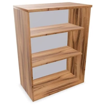 Irodai szekrény - polcos elem, ma x sz x mé: 1070 x 800 x 445 mm, dió színű