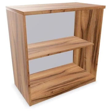 Irodai szekrény - polcos elem, ma x sz x mé: 825 x 800 x 445 mm, dió színű