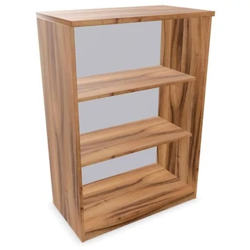 Irodai szekrény - polcos elem, ma x sz x mé: 1155 x 800 x 445 mm, dió színű