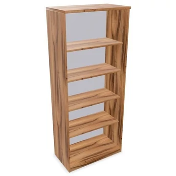 Irodai szekrény - polcos elem, ma x sz x mé: 1895 x 800 x 445 mm, dió színű