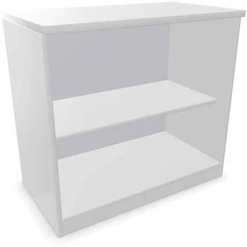 Irodai szekrény - polcos elem, ma x sz x mé: 740 x 800 x 445 mm, színe világosszürke