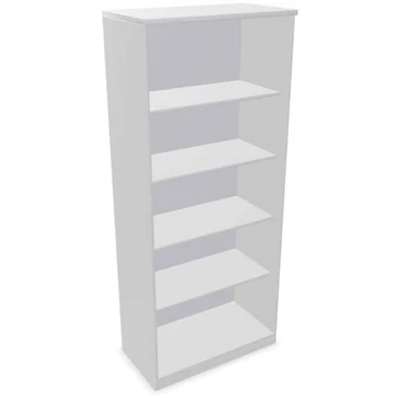 Irodai szekrény - polcos elem, ma x sz x mé: 1895 x 800 x 445 mm, színe világosszürke