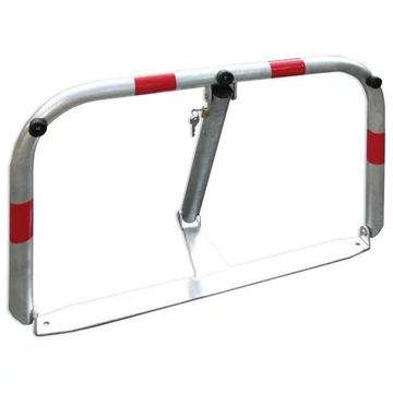 Dönthető parkolórúd, tűzihorganyzott, szélessége 800 mm