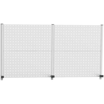 Perforált fal 1500 x 760 mm szerszámokhoz, horganyzott