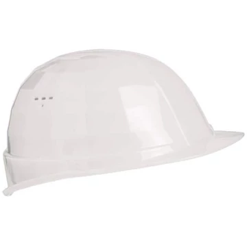 S17 védősisak, 6 pontos felfüggesztés PE ​​keresztpánton, fehér