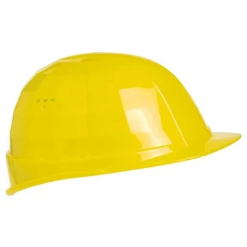 S17 védősisak, 6 pontos felfüggesztés PE ​​keresztpánton, sárga