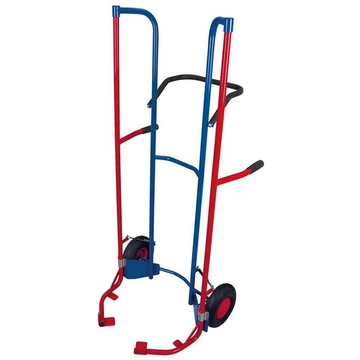 VARIOfit gumiabroncs szállító kocsi, teherbírása 200 kg, magassága 1600 mm, légtömlős kerékkel