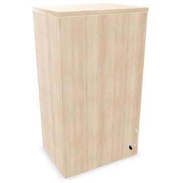 Irodai szekrény - szárnyas ajtó, toldalékelem, ma x sz x mé: 1070 x 600 x 445 mm, akác színű