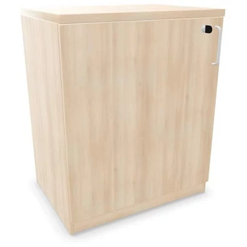 Irodai szekrény - dupla ajtó, ma x sz x mé: 740 x 600 x 445 mm, akác színű