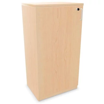 Irodai szekrény - dupla ajtó, ma x sz x mé: 1155 x 600 x 445 mm, juhar színű