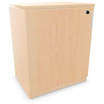 Irodai szekrény - dupla ajtó, ma x sz x mé: 740 x 600 x 445 mm, juhar színű