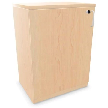 Irodai szekrény - dupla ajtó, ma x sz x mé: 825 x 600 x 445 mm, juhar színű