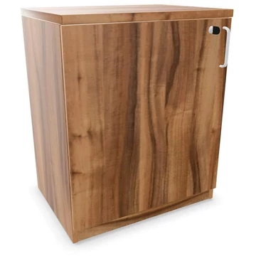 Irodai szekrény - dupla ajtó, ma x sz x mé: 740 x 600 x 445 mm, dió színű