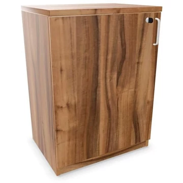 Irodai szekrény - dupla ajtó, ma x sz x mé: 825 x 600 x 445 mm, dió színű