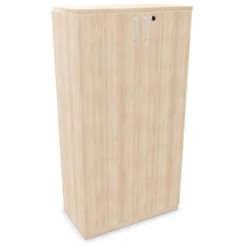 Irodai szekrény - kétszárnyú ajtók, ma x sz x mé: 1545 x 800 x 445 mm, akác színű