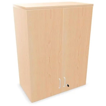 Irodai szekrény - kétszárnyú ajtók, hosszabbító, ma x sz x mé: 1070 x 800 x 445 mm, juhar színű