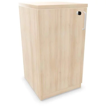 Irodai szekrény - dupla ajtó ma x sz x mé: 740 x 400 x 445 mm, akác színű