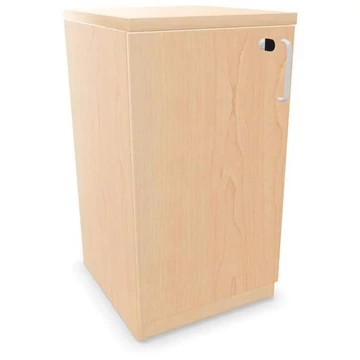 Irodai szekrény - dupla ajtó ma x sz x mé: 740 x 400 x 445 mm, juhar színű