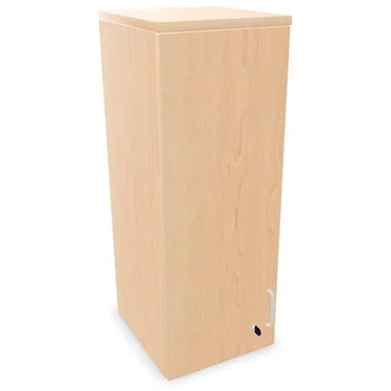 Irodai szekrény - szárnyas ajtó, toldalékelem, ma x sz x mé: 1070 x 400 x 445 mm, juhar színű