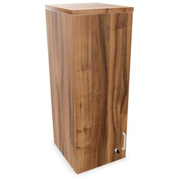 Irodai szekrény - szárnyas ajtó, toldalékelem, ma x sz x mé: 1070 x 400 x 445 mm, dió színű