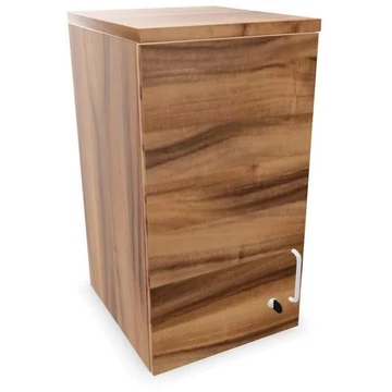 Irodai szekrény - szárnyas ajtó, toldalékelem, ma x sz x mé: 740 x 400 x 445 mm, dió színű