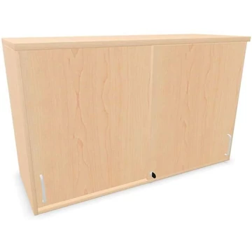 Irodai szekrény - tolóajtó, hosszabbító ma x sz x mé: 740 x 1200 x 445 mm, juhar színű