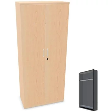 Szekrény, ma x sz x mé: 1895 x 800 x 445 mm, juhar színű