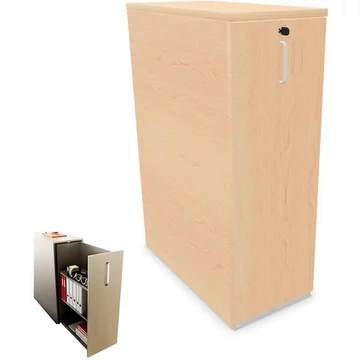 Orga kabinet - kihúzható szekrény, jobbos kivitelben, juhar színű, ma x sz x mé: 120 x40 x80 cm