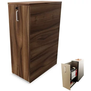 Orga szekrény - kihúzható szekrény, balos kivitelben, dió színű, ma x sz x mé: 120 x40 x80 cm