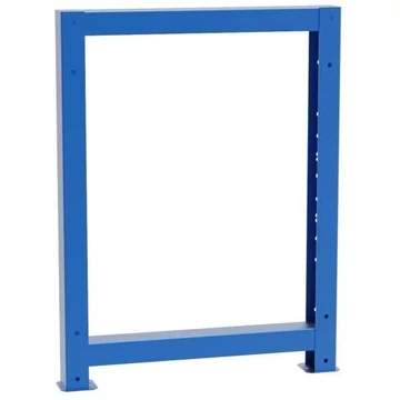 Munkaasztal láb, magasság 800 mm, kék RAL5012