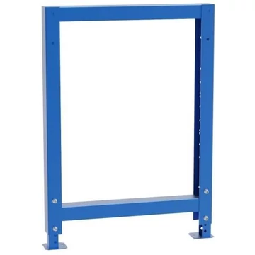 Munkaasztal láb, állítható magasság 800 - 1000 mm, kék RAL5012