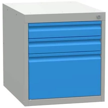 Fiókos szekrény, ma x sz x mé: 527x480x610 mm, 3 fiók