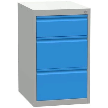 Fiókos szekrény, ma x sz x mé: 800x480x610 mm, 3 fiók